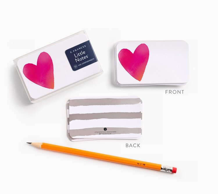 E. Frances Paper Studio Big Heart Little Notes
