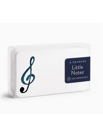 E. Frances Paper Studio Treble Clef Little Notes®