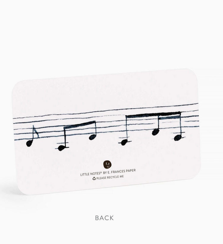 E. Frances Paper Studio Treble Clef Little Notes®