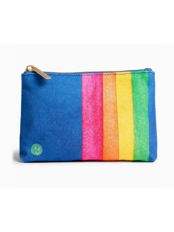 E. Frances Paper Studio Retro Rainbow Little Pouch