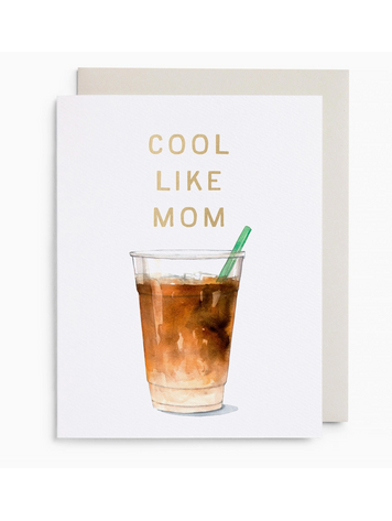 E. Frances Paper Studio Cool Like Mom Iced Coffee