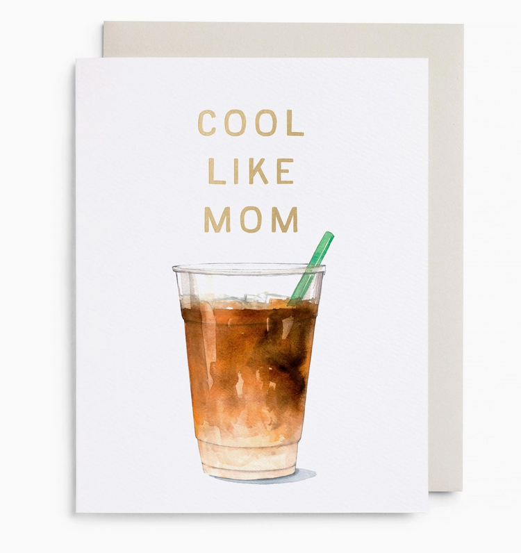 E. Frances Paper Studio Cool Like Mom Iced Coffee