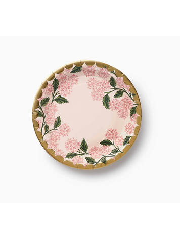 Rifle Paper Co. Pink Hydrangea Small Plates