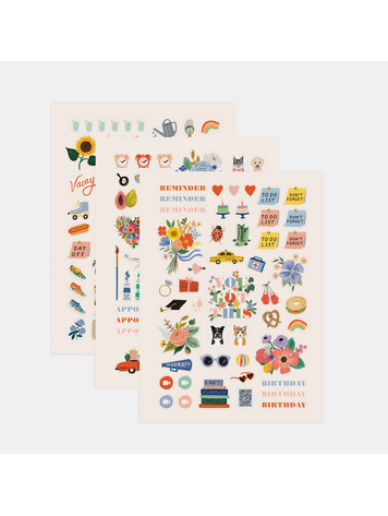 Rifle Paper Co. Planner Sticker Set