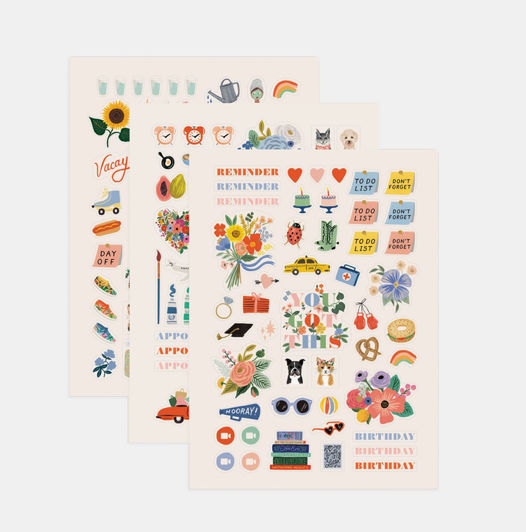 Rifle Paper Co. Planner Sticker Set