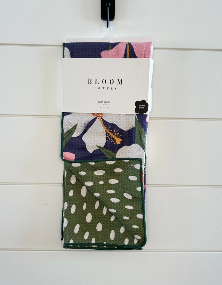 Bloom Towels Hibiscus Tea Towel