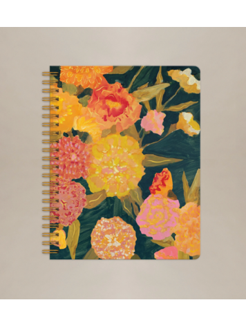 Seedlings Marigolds Seedlings Big Ass 8.5" X 11" Notebook