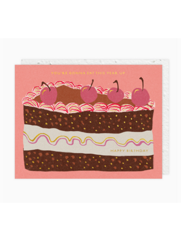 Seedlings Slice of Cake