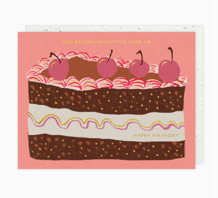 Seedlings Slice of Cake