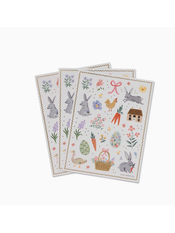 Rifle Paper Co. Spring Farm Easter Sticker Set