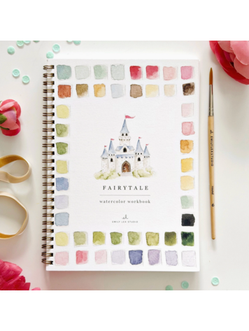 emily lex studio Fairytale Watercolor Workbook
