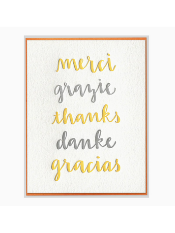 Ink Meets Paper Beautiful Thank You