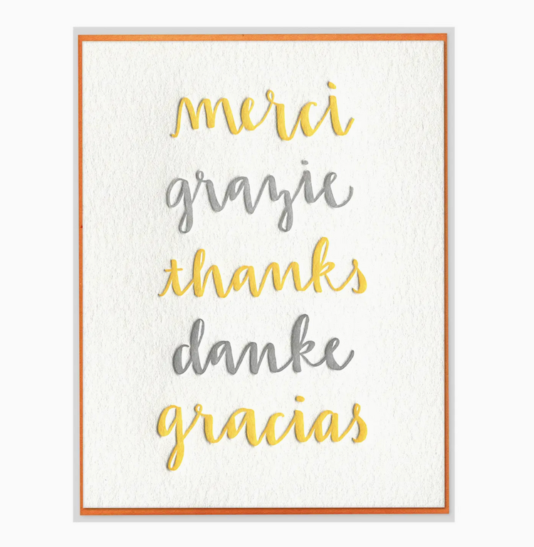 Ink Meets Paper Beautiful Thank You