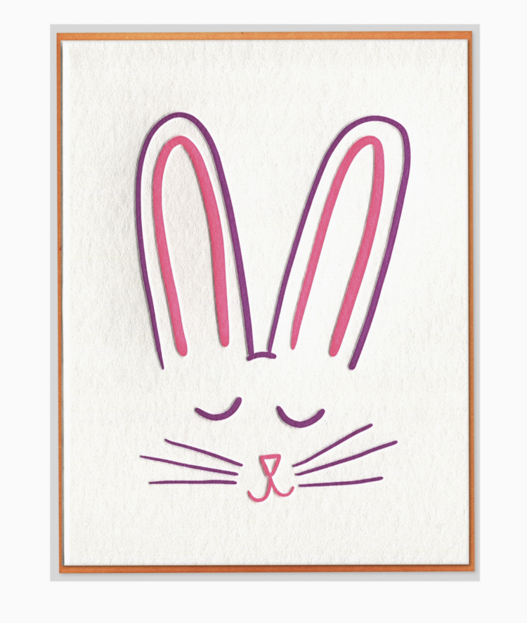 Ink Meets Paper Cute Easter Bunny Face