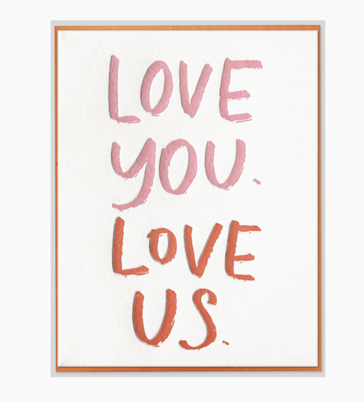 Ink Meets Paper Love You Love Us