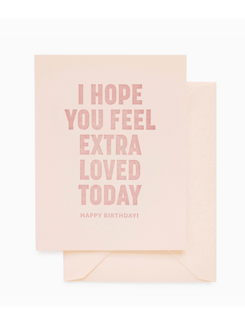 Sugar Paper Extra Loved Birthday