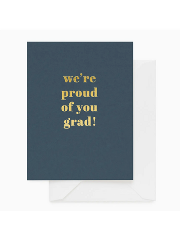Sugar Paper We're Proud of You Grad