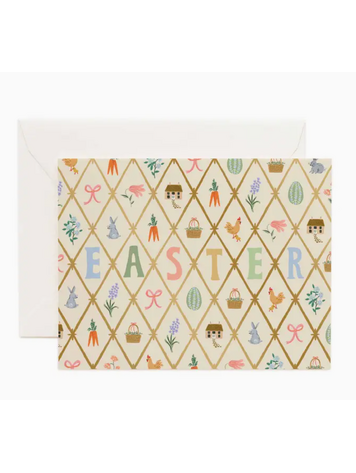 Rifle Paper Co. Spring Farm Easter Card