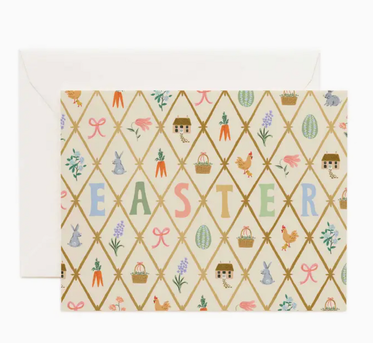 Rifle Paper Co. Spring Farm Easter Card