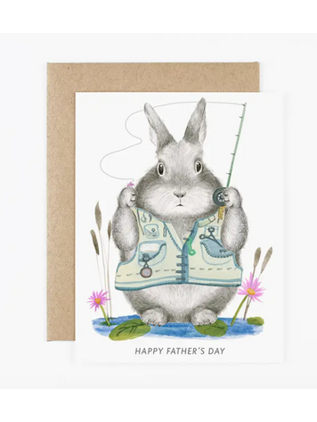 Dear Hancock Fishing Dad Bunny