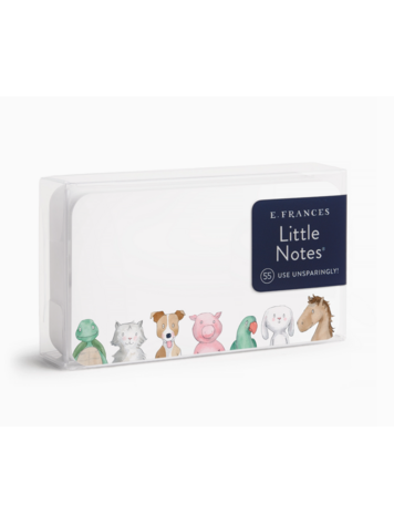 E. Frances Paper Studio Animal Friends Little Notes