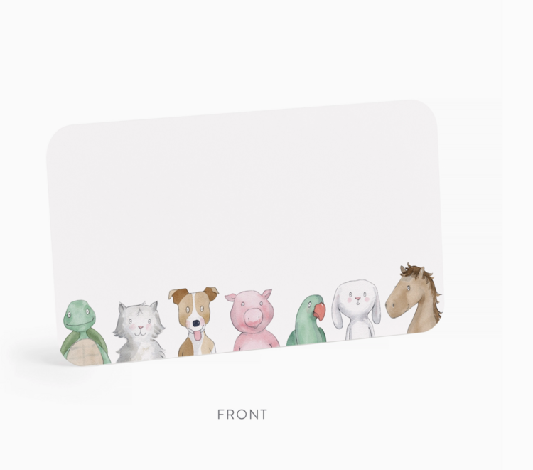 E. Frances Paper Studio Animal Friends Little Notes