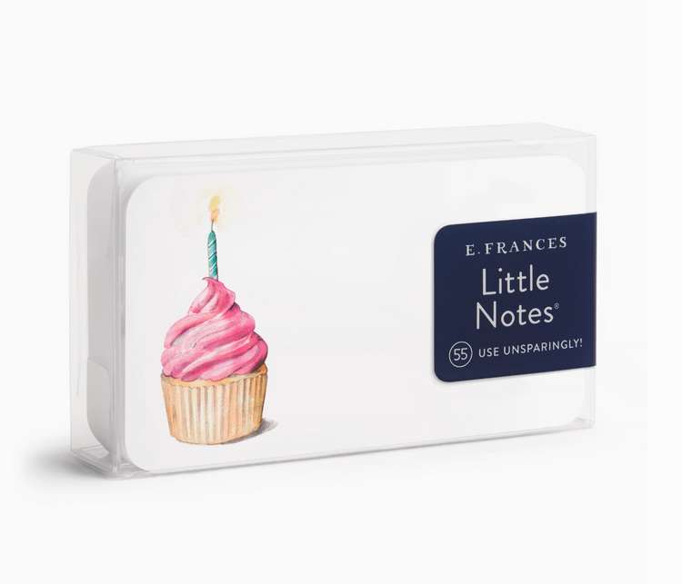 E. Frances Paper Studio Pink Cupcake Little Notes