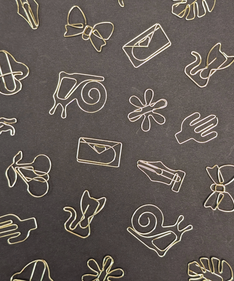 Lucid Moon Studio Gold Paper Clips