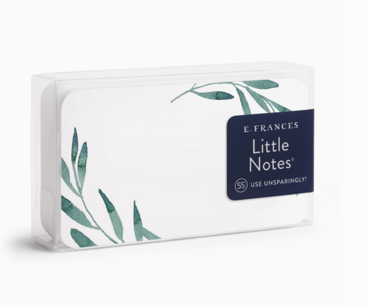 E. Frances Paper Studio Olive Branches Little Notes