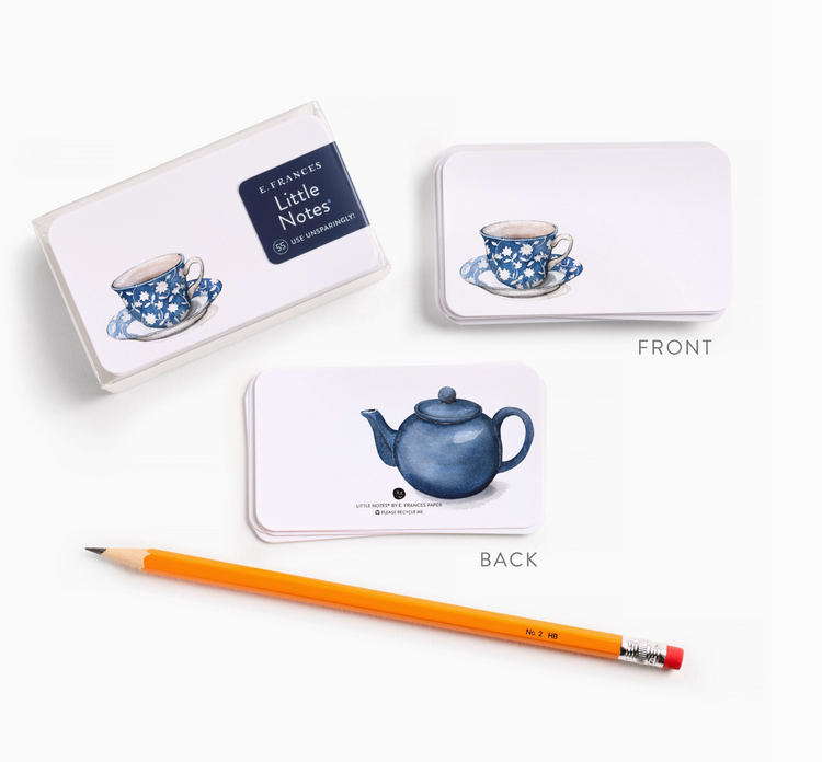E. Frances Paper Studio Spot Of Tea Little Notes