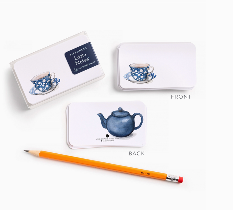 E. Frances Paper Studio Spot Of Tea Little Notes