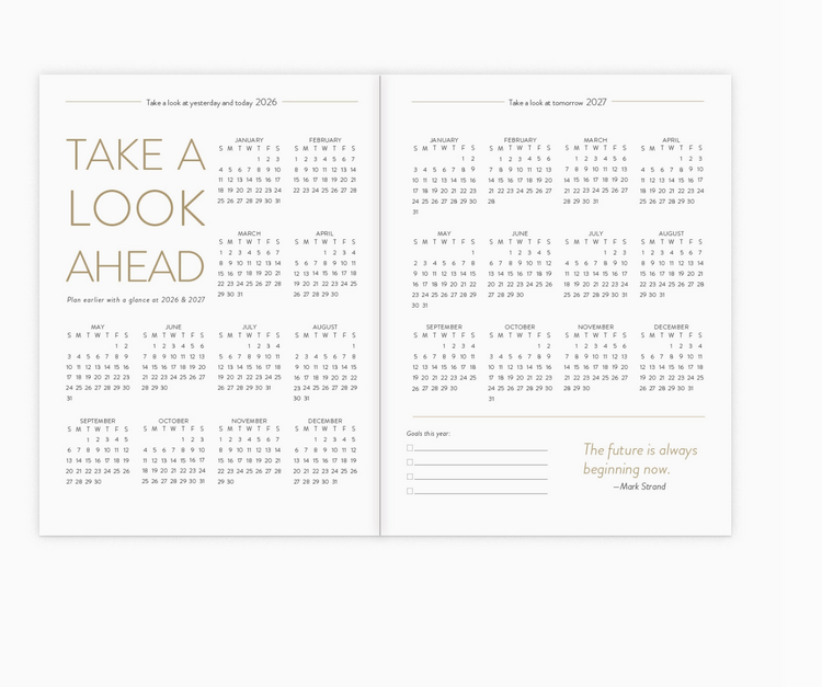 Seedlings 2026 - 2027 On the Go Planner