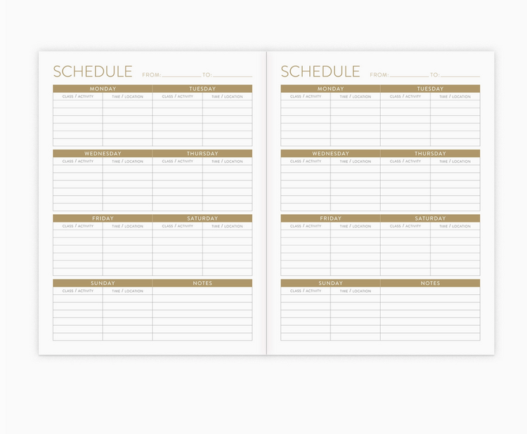 Seedlings 2026 - 2027 On the Go Planner