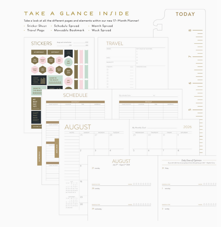 Seedlings 2026-2027 Seedlings 17 Month Planner