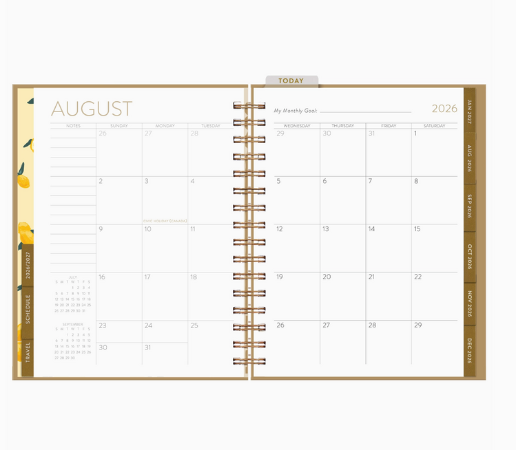 Seedlings 2026-2027 Seedlings 17 Month Planner