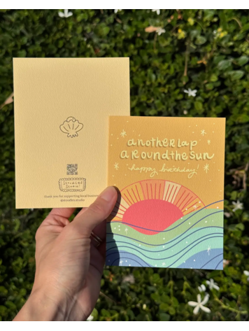 Stoodles Studio Sun Lap Card