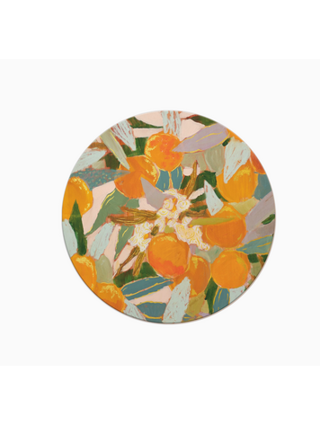 Seedlings Orange Blossoms Coaster