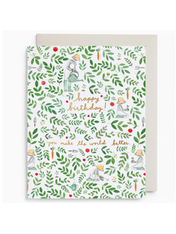 E. Frances Paper Studio Gardener Birthday