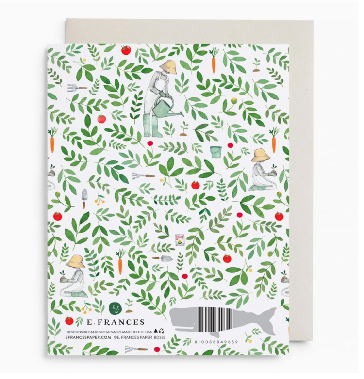 E. Frances Paper Studio Gardener Birthday
