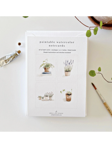 emily lex studio Plant Notecard Set