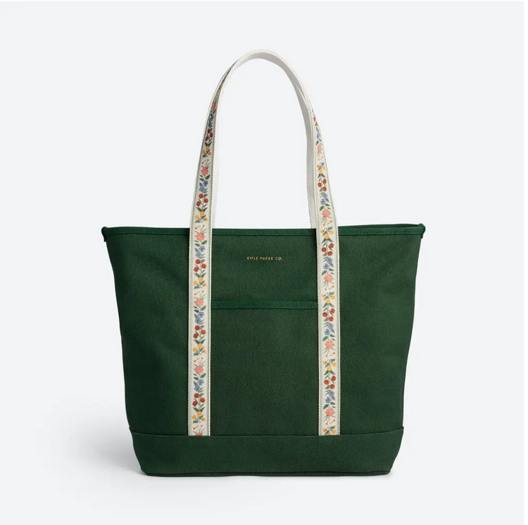 Rifle Paper Co. Garden Study Canvas Carry All