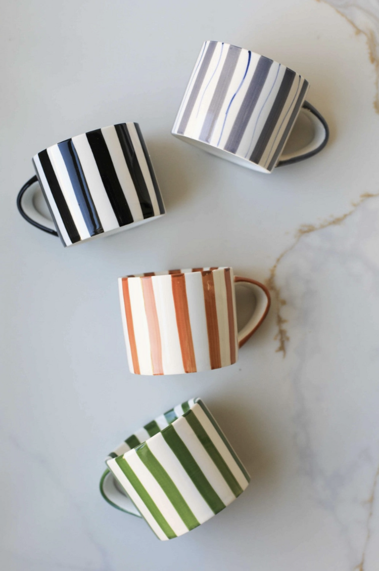 Fodory Simple Striped Mug