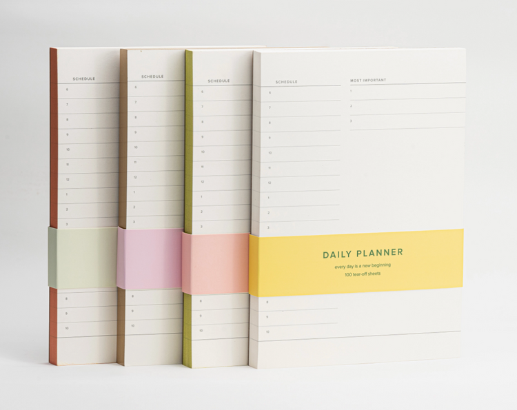 Kunitsa Co Daily Planner Pad