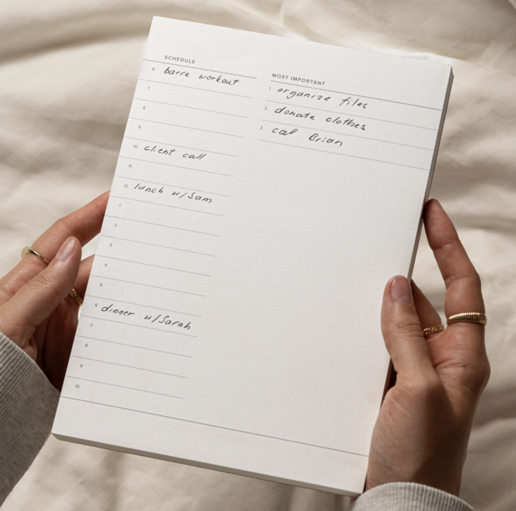 Kunitsa Co Daily Planner Pad