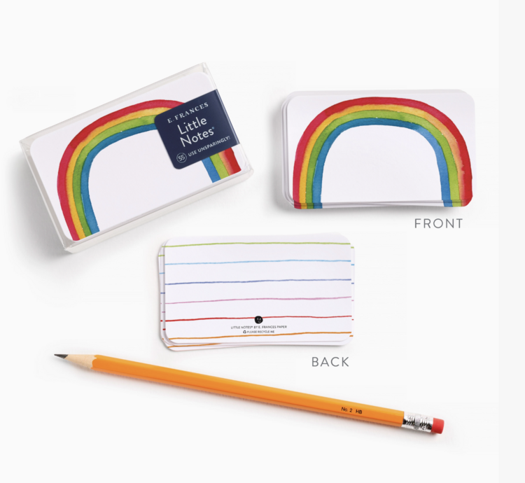 E. Frances Paper Studio Rainbow Little Notes