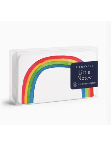 E. Frances Paper Studio Rainbow Little Notes