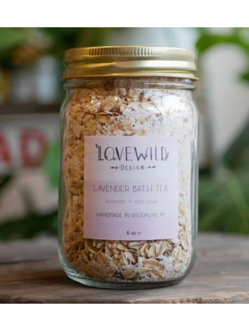 Lovewild Design Large Lavender Bath Tea