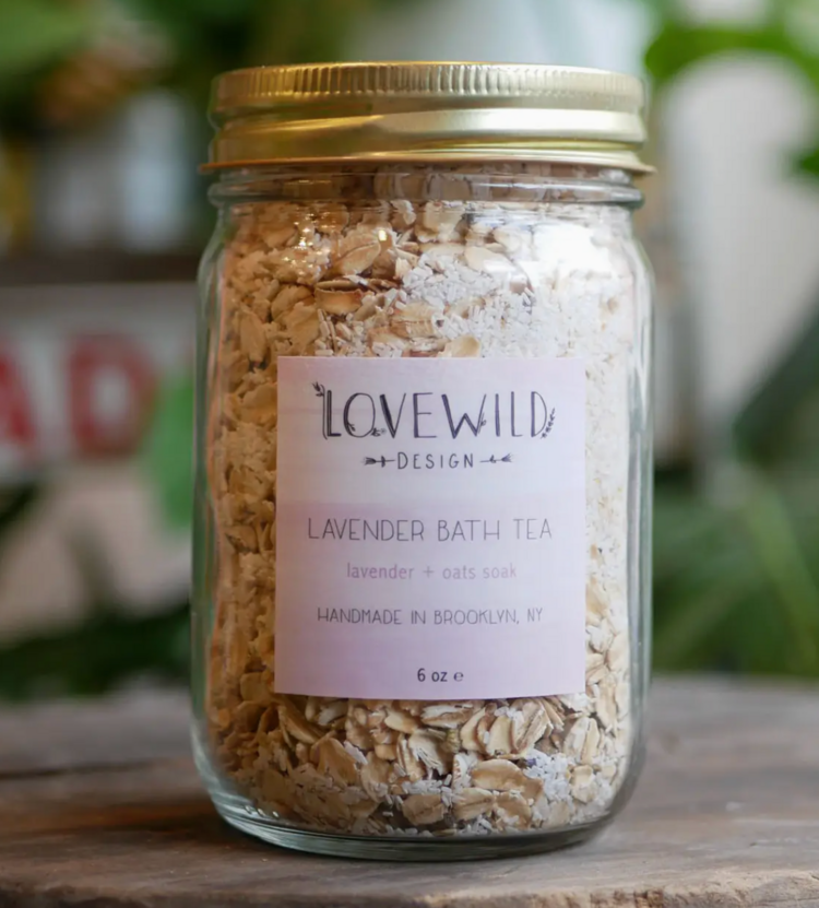 Lovewild Design Large Lavender Bath Tea