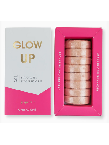 Chez Gagne Letterpress Glow Up  Shower Steamers