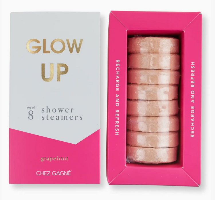 Chez Gagne Letterpress Glow Up  Shower Steamers